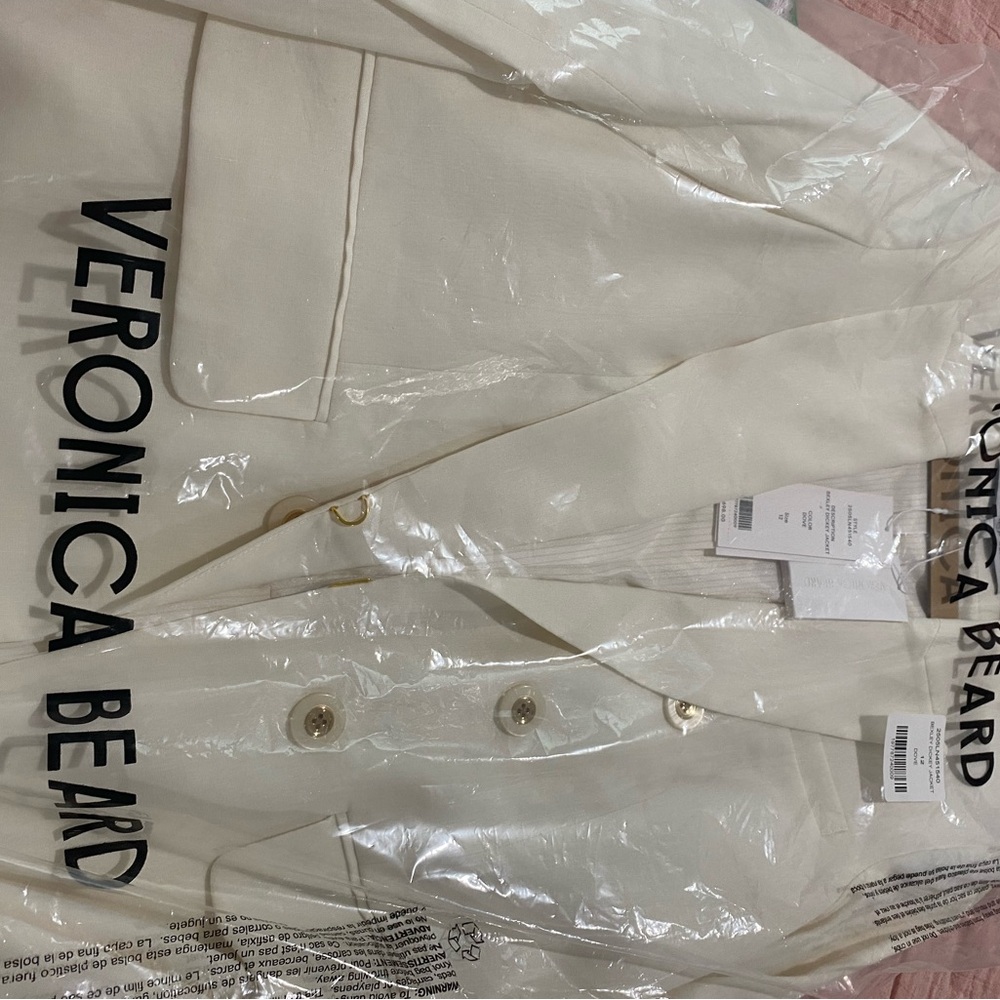 Women’s Veronica Beard Blazer; Dove; Size12; NEW - Picture 4 of 9